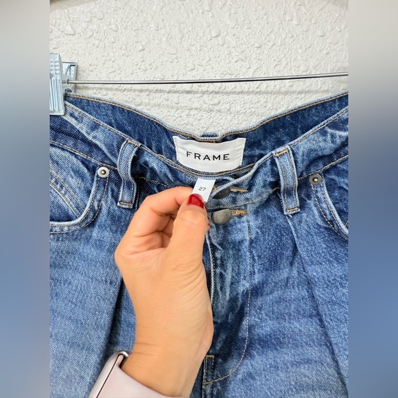 FRAME Mosaic Flare Shorts Size 27 - Picture 5 of 11